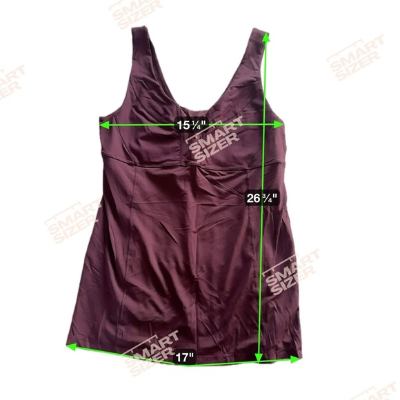 Lululemon Womens Wrappers Delight Tank Bordeaux Drama Top Burgundy Maroon - Picture 7 of 7